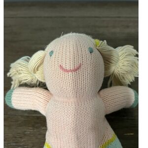 Blabla Harmony Mermaid Yellow Hair Knit Cotton Plush Doll Toy